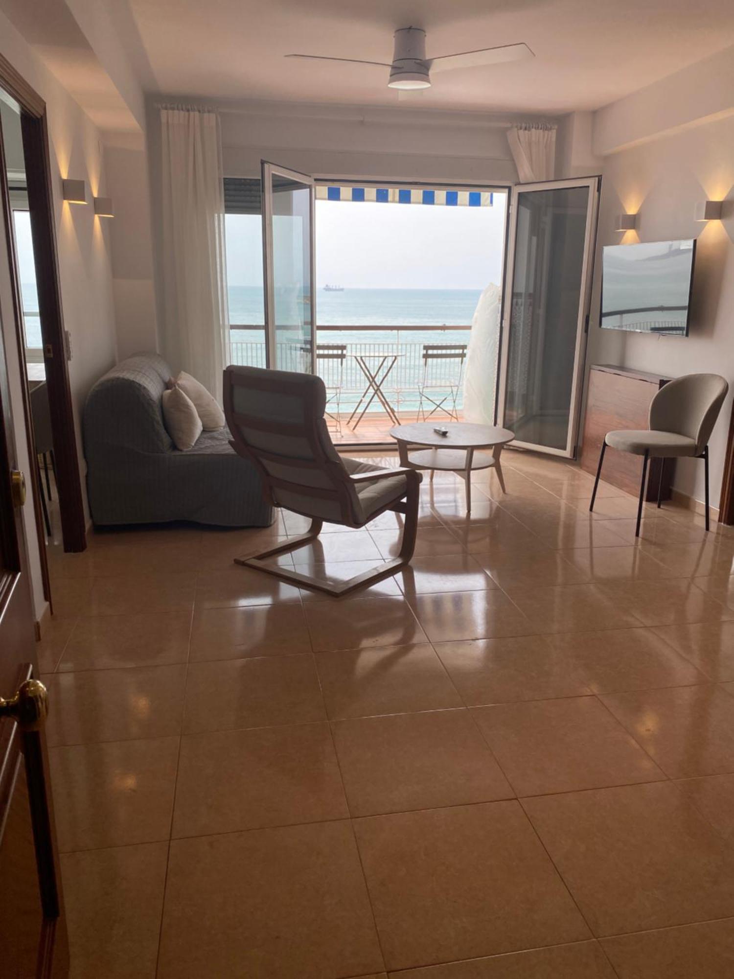 Apartamento Con Terraza Vista Al Mar Malagueta Малага Екстер'єр фото